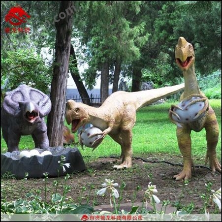 自贡仿真恐龙模型大型橡胶展览恐龙商场美陈机器恐龙气动机模道具公司