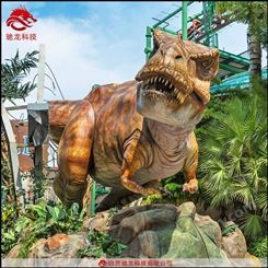 仿真恐龙大型机械可动恐龙模型博物馆商场软体橡胶恐龙模型制作厂家