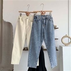 便宜夏季牛仔裤韩版裤子休闲裤女式牛仔裤清货
