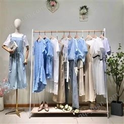 杭州三水雨裸2021夏 品牌女装折扣批发 女装尾货批发