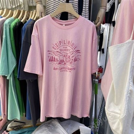 T恤大码女装夏季短袖地摊货韩版T恤清货3-5元以下