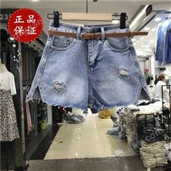 便宜牛仔裤三分裤韩版女式短裤地摊货杂款牛仔裤
