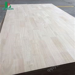厂家定制批发 板帮主橡胶木指接薄板22mm 实木家具餐桌台沙发大床