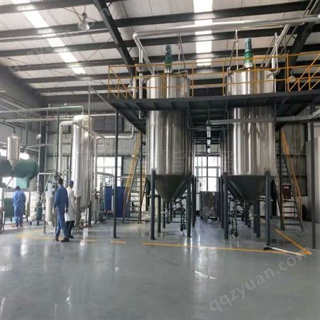 植物油加工精炼设备 50吨加工精炼设备 天圆油脂 环保节能