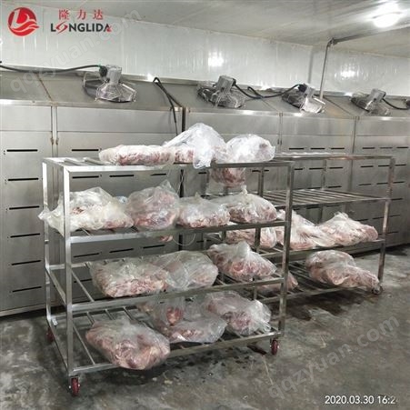 肉类解冻机 隆力达低温高湿解冻机厂家 小型解冻机 牛肉解冻缓化间 鹅肉小型解冻设备