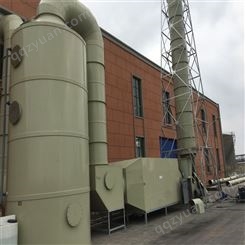 常州化纤厂废气处理设备-蓝阳环保-达标排放管网-工业废气处理设备