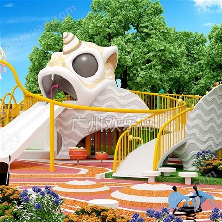 无动力主题公园规划设计 公园儿童游乐设备厂家定做 无动力乐园网红组合滑梯