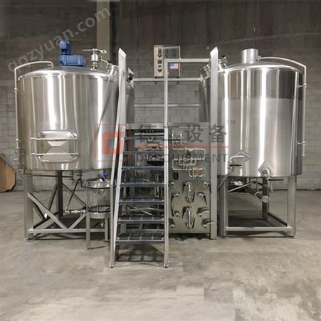 德工设备 东营30BBL大型定制商业二手啤酒设备交钥匙酿造系统