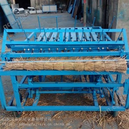 1.5米 蒲草电动草帘机价格 小麦秸秆编织机 宏富小型稻草编织机