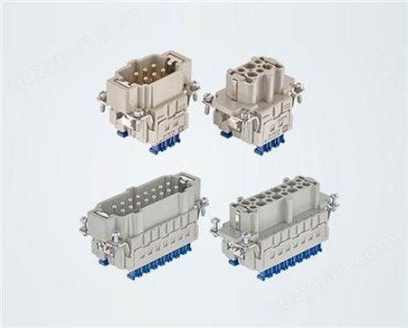 插芯/插针 工业用连接器 Han系列 提供可靠电源、信号和数据传输