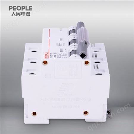 中国人民电器空气开关RDX2-125 100 3P塑料外壳式小型断路器