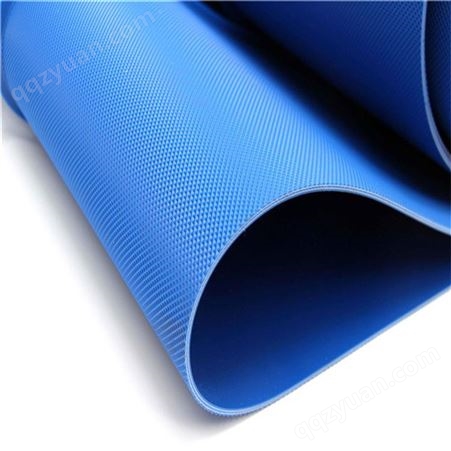 安耐绿色蓝色PVC输送带 供应厂家定制出售工业使用 装货大倾角波纹挡边输送带 大量销售