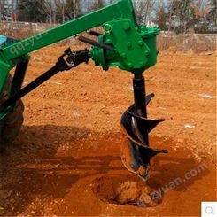 地钻机 旋转挖树坑打孔机 绿化带地钻机 苗木挖坑机