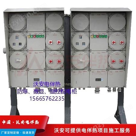 沃安电伴热_带照明不锈钢电伴热箱_YXW-655电伴热配电箱供应商