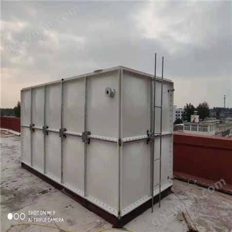 广丰玻璃钢水箱消防水箱方形组装大型蓄水池保温水箱
