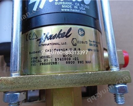 美国haokel汉斯克气动泵液压站气泵气动泵汽压泵 m-71
