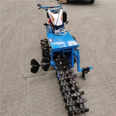 埋线缆挖沟槽机 柴油自走式开沟机 佳航机械 葡萄园挖施肥沟机