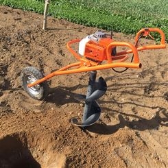 园林挖坑机 植树家用挖坑机 汽油手扶式挖坑机