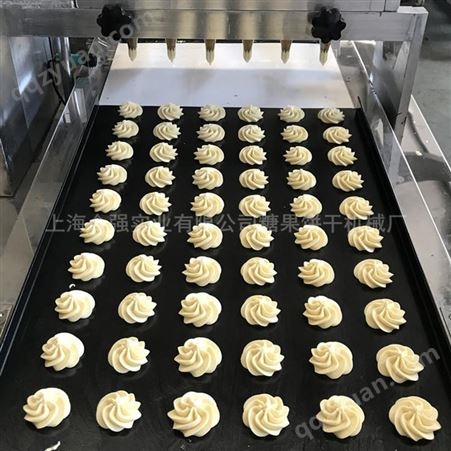 厂家供应-多功能曲奇糕点机-上海曲奇饼干成型机价格 上海合强休闲食品成套设备