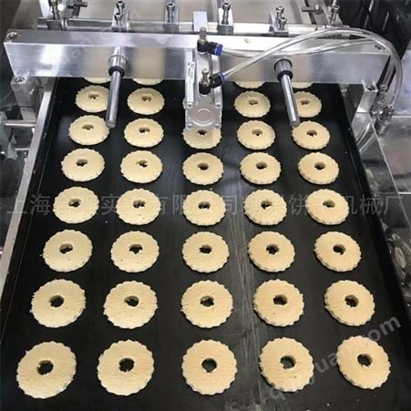 上海合强双色曲奇糕点机 切割饼干曲奇机 双色曲奇饼干设备 现货供应