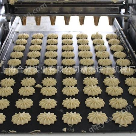 上海合强变频曲奇成型机 小型曲奇饼干加工设备 创业食品饼干生产线 经济实惠价
