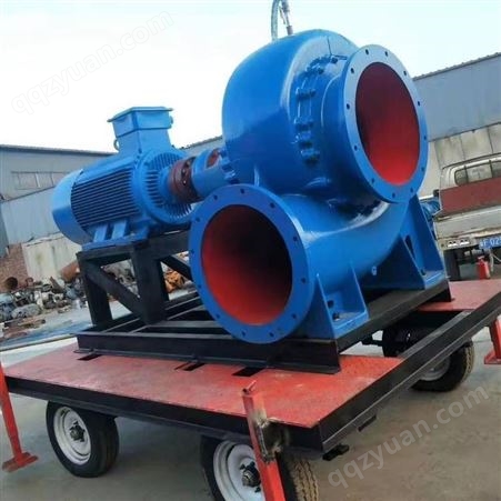 欣阳混流泵生产 400HW-8混流泵 16寸大流量排水泵 灌溉蜗壳泵