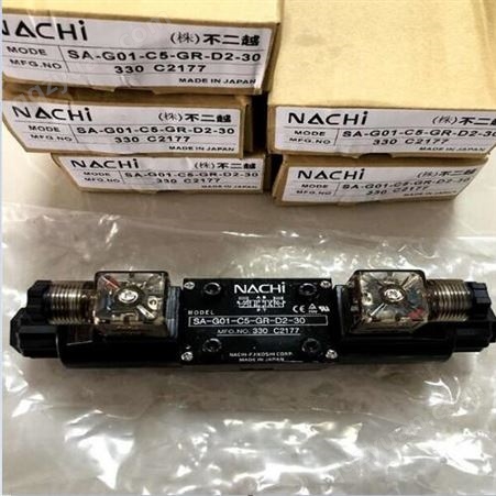 日本NACHI不二越电磁阀SA-G01-C4-GR-D2-31 比例阀