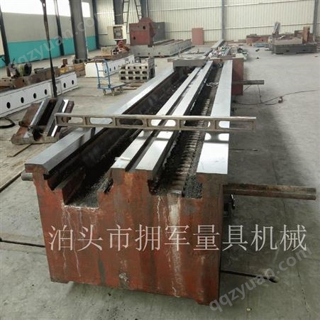 来图定制 铸铁滑台 机械滑台 机床动力滑台 沧州翻砂铸造厂
