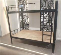 哈尔滨学生用钢架床 大学生下桌 定制公寓床