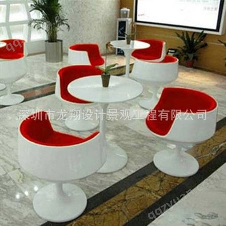 【龙翔景观】深圳广场椅子 玻璃钢家具 潮流玻璃钢家具价格