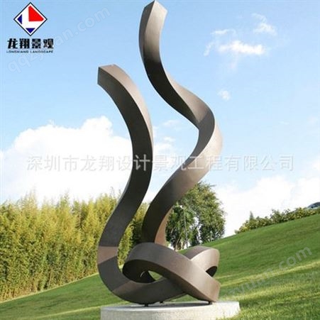 龙岩深圳不锈钢雕塑抽象大型广场标志性建筑景观雕塑价格