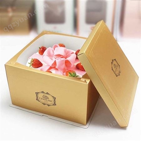 合肥 纸质蛋糕盒 烘焙食品包装小蛋糕盒 白卡手提蛋糕盒 向尚包装