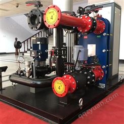 威海 水循环换热机组 智能换热机组 供应商订购涵宇 蒸汽板式换热机组