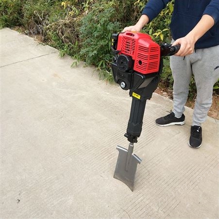 乐农牌铲式挖树机 小型便携式移苗机 汽油挖树机