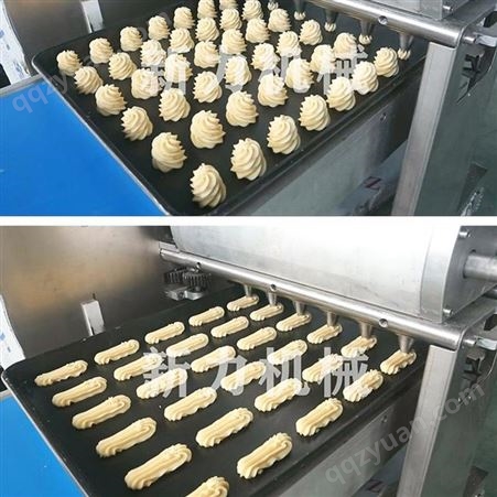 新力珍妮曲奇机长寿糕成型设备全自动机械化生产