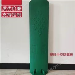 鸿福熙交通PE塑料中空防眩板220*900 高速护栏 隔离栏