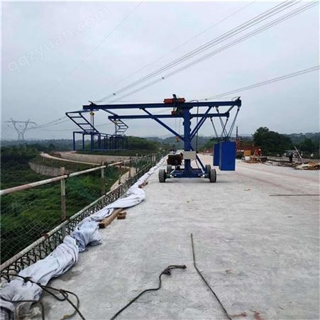 蓝江机械 防撞墙模板施工车 桥梁护栏模板工具车MBTC-2