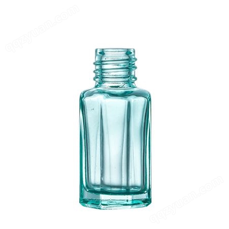 新款玻璃走珠瓶 彩色 八角玻璃 钢珠分装精油瓶 电解蘑菇盖沾棒