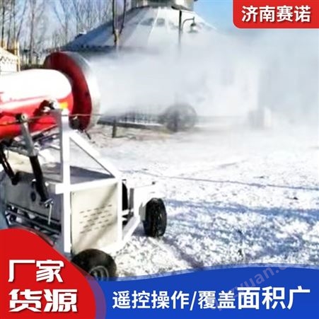 SN-60型游乐滑雪场景区大面积场地建造喷雪设备 人工降雪造雪机