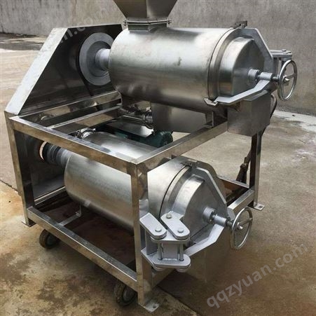 高产量水果压榨机  鑫嘉强加工定做 不锈钢工业榨汁机