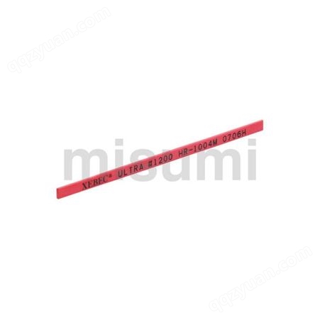 米思米 耐热超级纤维油石-扁平形-粒度#1200（红色） XBCHR-1-4-100