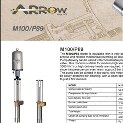 ARROW气动泵M100/P89