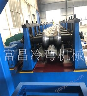 江阴富昌 公路二波护栏板生产线 公路双波护栏板成型机械 30年经验