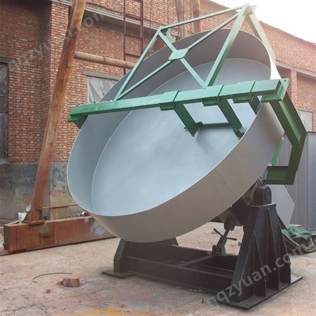 氧化铅圆盘造粒机 成球盘 2米 适用范围 有机肥生产设备