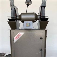 吸尘式砂轮机 M33环保吸尘砂轮机 带灯带防护罩砂轮机