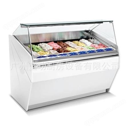 冰激凌展示柜甜品展示柜雪糕展示柜后开门低温零下-18~-22度-国顶商厨