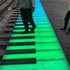 网红互动地板钢琴出售 钢琴键上行走发光踩踏钢琴厂家定制