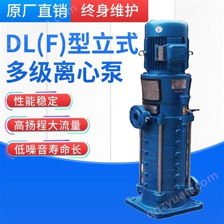 DL立式多级离心泵 立式多级提升泵 高层供水管道增压泵