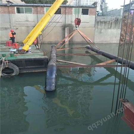 云南省取水口水下安装公司-河中沉管安装