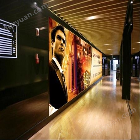 传播易 电影院灯箱广告 LED图片推广 品牌宣传 框架海报展示